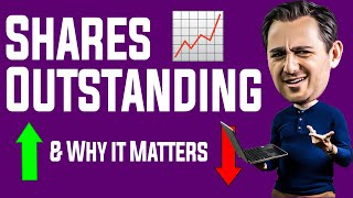 What are SHARES OUTSTANDING  Stock Market Basics [upl. by Naelopan]