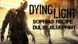 Sophias Healing Recipe Blueprint  Dying Light Dulse Side Quest [upl. by Rheta]