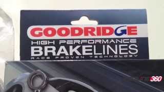 Review Stainless Brake Lines Subaru WRX amp STi Goodridge 24215 [upl. by Atel]