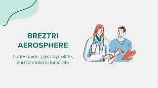 Breztri Aerosphere budesonide glycopyrrolate and formoterol fumarate  Drug Rx Information [upl. by Pisarik]