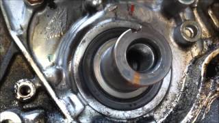 Pt 2 of 2 Timing Belt Service 7th Gen Honda Civic [upl. by Enert]