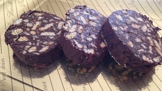 Ricetta del salame al cioccolato dellex pasticcere [upl. by Adella]