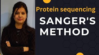 Protein Sequencing ll Sangers Method ll csirnet [upl. by Normac]