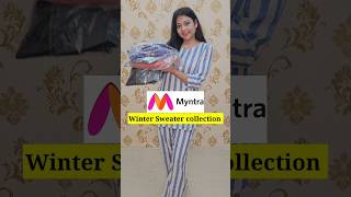 Myntra latest winter collection 😍 myntra shorts winterwear pranjalrajput [upl. by Sapphera446]