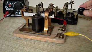 How to connect a Bunnell telegraph sounder [upl. by Trilbee]