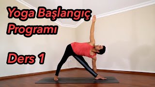 Yoga Başlangıç Programı Ders 1 [upl. by Haym]