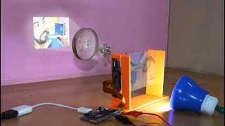 How to make projector display with focus lens [upl. by Garibald429]