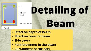 Detailing of the beam How to provide reinforcement in Beam with Curtailment of bars [upl. by Meredithe116]