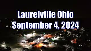 Nighttime over Laurelville Ohio on September 4 2024 [upl. by Zippora]