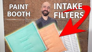 Paint Booth Intake Filters [upl. by Nnylimaj]