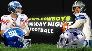 Can Giants Crush Cowboys in Classic NFC East Rivalry  Thursday Night Football Preview [upl. by Electra940]