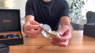 Unboxing Mido Ocean Star Tribute mens watches [upl. by Goles]