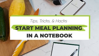 Use Your Notebook As A Meal Planner  Rocketbook Tips amp Tricks [upl. by Hayyifas794]