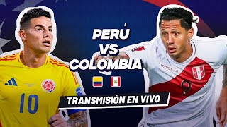 PERÚ VS COLOMBIA  FUTBOL EN VIVO  LA PELOTITA PARADA ⚽🦵 [upl. by Allene]