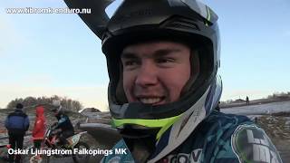 Enduro Vintercupen Östra Skaraborg 2018 Falköping [upl. by Nichani594]