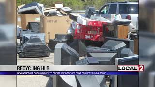 Local recycling nonprofit raising money to buy warehouse for recyclables dropoff site [upl. by Aivatal]