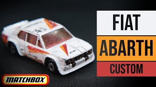 MATCHBOX custom 74E Fiat 131 Abarth Rally [upl. by Kcirdla947]