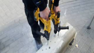 DeWalt DCH133 vs DCH334 8mm drill bit [upl. by Amir]