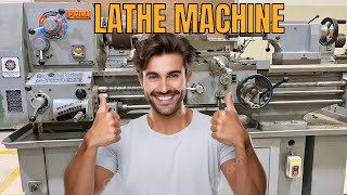 Lathe machine  Lathe machine wokring lathemachine lathe machine [upl. by Sumner716]