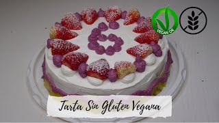 Tarta sin gluten vegana I Cocina con Natalia Garaiko [upl. by Nahte]