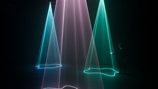 Audiovisual installation translates emotions into beams of light [upl. by Now291]