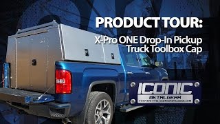 XPro ONE DropIn Aluminum Commercial Truck CapPack [upl. by Ahsinyar]