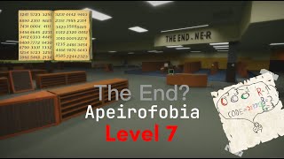 ROBLOX  Apeirophobia  Level 7  The End [upl. by Inus]