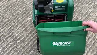 Qualcast Classic 35S Lawn Mower with Grass Box [upl. by Eita819]