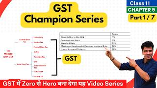 What is GST  GST क्या है  GST Champion Series  Goods amp Services TaxClass 11 Accounts Part 1 [upl. by Durante820]