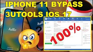 iphone 11 Bypass iOS 17 3utools  3Utools  Bypass Iphone XR  Iphone 11 pro bypass  Bypass Pro [upl. by Aramois]