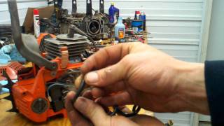 Husqvarna chainsaw fuel line check and replace [upl. by Sprague570]