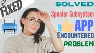 QUICK ADVANCED FIX Spooler subsystem app has encountered a problem  Spooler error  eTechnizcom 👍 [upl. by Ybrik]