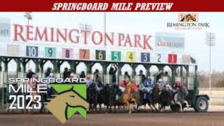 2023 Springboard Mile Preview  2024 KY Derby Trail [upl. by Reid872]