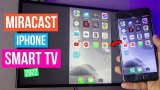 Miracast iPhone 7 Plus to Smart TV 2022 Free amp Wireless [upl. by Australia]