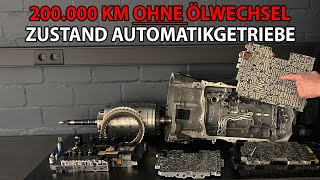 Wie ist der ZUSTAND vom BMW Automatikgetriebe nach 200000 km [upl. by Anahsak751]