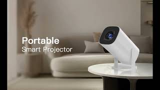 HONGTOP H Mini Projector 4K 1080P Support [upl. by Yenaiv]