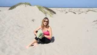 Scoliosis Exercise ScolioPilates on the Beach with Karena Thek [upl. by Hackett]