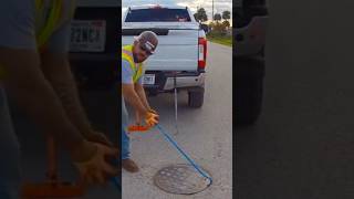 Why Manhole Covers Arent Usually Square  why manhole covers are round  SoWhats Next [upl. by Enaillil]