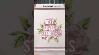 Next Level Stencils MustSee NEW Card Making Idea cardmaking [upl. by Pals]