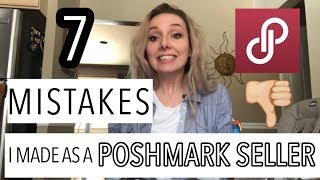 Poshmark Seller What NOT To Do Reselling Clothes Online  HAUL Beginner Mistakes Tips [upl. by Kerwinn]