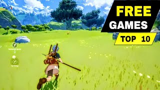 Top 10 BEST FREE Games Mobile 2024 You Must PLAY  High Graphics NEW GAME FREE Android amp iOS [upl. by Samuela807]