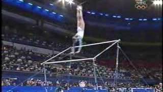 Yelena Produnova  2000 Olympics Team Finals  Uneven Bars [upl. by Arni306]