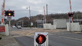 Porthmadog Level Crossing Gwynedd [upl. by Heins]