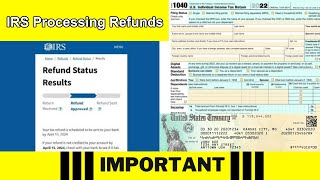 IRS How to Fix Return Being Processed Status Get Your Refund [upl. by Dyche]