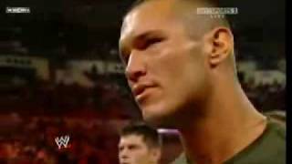 Triple H Return 08062009 Raw [upl. by Ahsac]