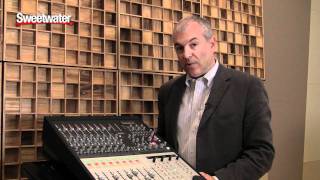 Focusrite Control 2802 analog console and Ethernet controller overview [upl. by Elazaro]