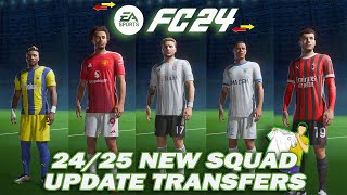 2425 Transfer Squad Update For FC 24 V2  New Transfers Managers amp Players [upl. by Mari]