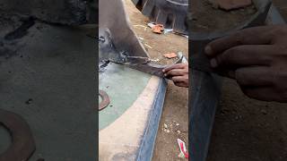 Big gap closing with stick welding shorts welding [upl. by Fancy]