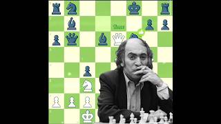 Mikhail Tal Brilliancy  3  ✨🤫 [upl. by Loesceke119]