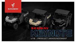 Keynote  UT6 Product Announcement  Segway Powersports [upl. by Nyrraf]